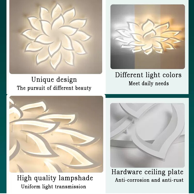 Modern Led Ceiling Light Nordic Home Art Decoration Ceiling Lamp Led Surface Mounted For Bedroom Living Room Lighting Fixtures