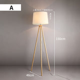 Scandinavian Solid Wood Floor Lamp Living Room Sofa Standing Lamps Creative Tripod Bedroom Vertical Table Lights Home Deco