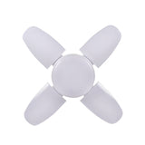E27 LED Bulb Fan Blade Timing Lamp 220V 110V 28W 360°Foldable Led Industrial Light Bulb Lamp For Home Ceiling Light Garage Light