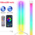 Modern Corner Floor Lamps for Bedroom Decor Furniture Living Room Tuya RGB LED Lighting Dimmable Alexa Lights Bedside Stand Lamp