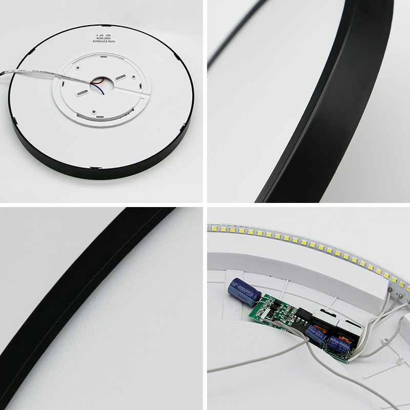 Ultrathin 0.9inch Brightness Dimmable LED Ceiling Lamp for bedroom Living Room kitchen Lamps Room Lights Led Ceiling Lighting