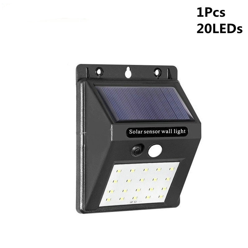 Solar Led Light Outdoor Lamp PIR Motion Sensor LED Wall Lights Sconce Waterproof Solar for Garden Street Lamp Outdoor Lighting