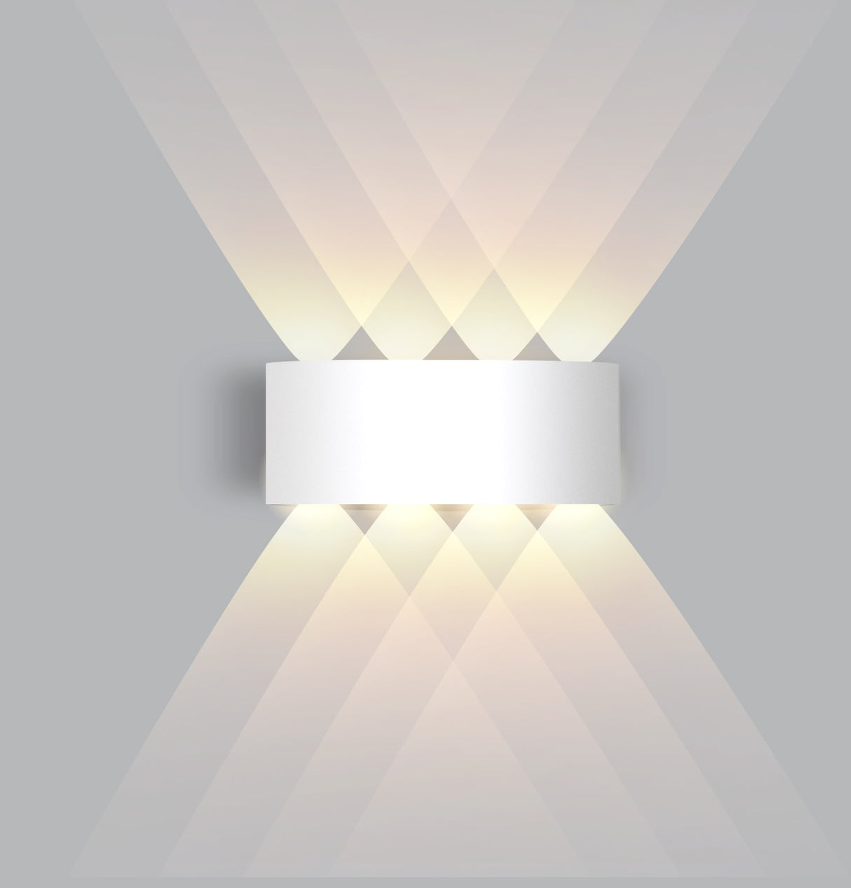 LED Wall Light IP65 Waterproof Outdoor Fence Garden Aluminum IP20 ABS Indoor Fashion Lamp For Living Room Stairs Corridor
