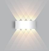 LED Wall Light IP65 Waterproof Outdoor Fence Garden Aluminum IP20 ABS Indoor Fashion Lamp For Living Room Stairs Corridor