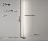 Modern Nordic simple creative living room floor lamp LED lamp metal lamp floor lamp Nordic simple creative bracket LED Black