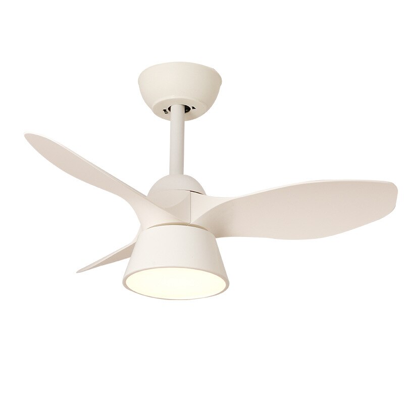 32 Inch Surface Mounted Mini Ceilings Fan with LED Lights and Remote Soft Wind for Children Room Powerful DC Motor AC 100-240V