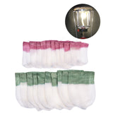 10pcs Gas Lantern Mantle Kerosene Gas Lamp Cover Durable Mesh Mantle