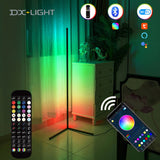 RGB LED Floor Lamp Living room Corner Lamp Smart APP Remote Control Modern Atmospheric Standing Stand Light Christmas Decor