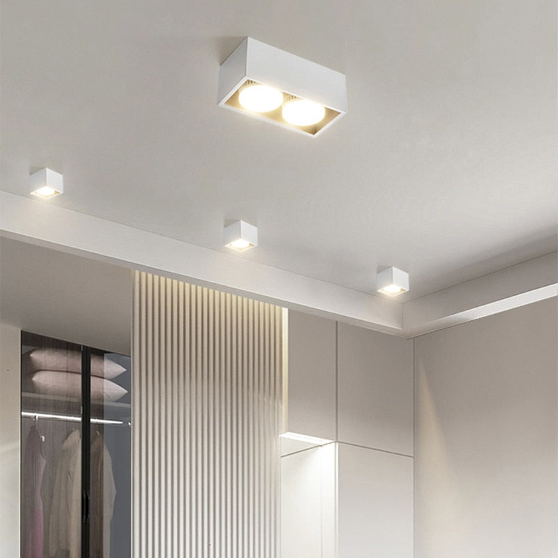 Modern Small LED Ceiling Light Aisle Ceiling Lamp Indoor Lighting Fixtures Bedroom Living Room Hallway Balcony Aisle Office Lamp