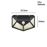 Solar Led Light Outdoor Lamp PIR Motion Sensor LED Wall Lights Sconce Waterproof Solar for Garden Street Lamp Outdoor Lighting