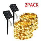 Solar String Fairy Lights 5m 50LED / 30M 300 LED Waterproof Outdoor Garland Solar Power Lamp Christmas For Garden Decoration
