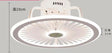 110V / 220V Nordic light with fan Ceiling Fan Lamp Invisible Restaurant Living Room Fan Home Decors chandelier fan ceiling