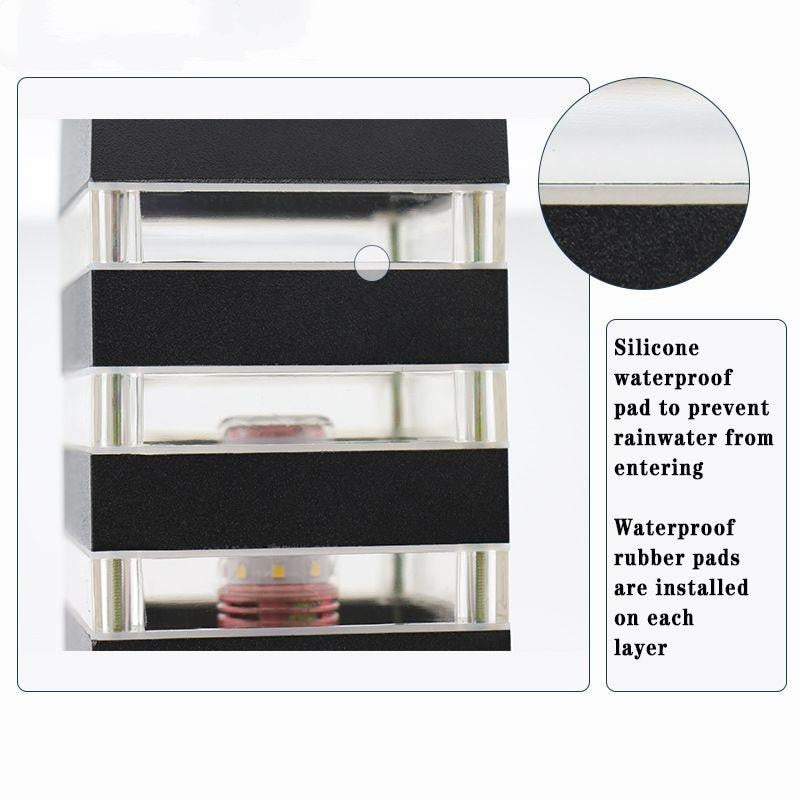 E27 Lights Lighting Outdoor Wall Light Waterproof Up Down Aluminum Garden Light Wall Lamp Corridor Lighting EU US