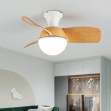 Modern LED Ceiling Fan Light for Kids Bedroom, 6-Speed Variable DC Motor, 24W LED Light, 30/36 inch Ceiling Fans