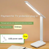 LED Table Lamp Eyes Protection 3 Modes Touch Dimmable LED Light Dormitory Reading USB Rechargable Battery Indoor LED Desk Lamps