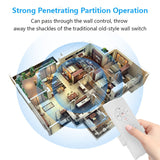 CoRui Smart Universal Ceiling Fan Lamp Remote Controller Kit Remote Adjust Speed Light Remote Control Switch Smart Accessories