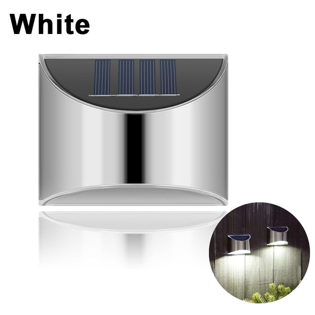 Powerful Solar Powered Led Wall Light Outdoor Motion Sensor Waterproof IP65 Lighting for Garden Path Garage Yard Street Lamps