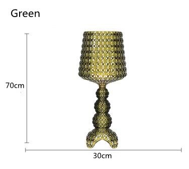Kartell Kabuki Hollow Floor Lamp Modern Luxury LED Standing Light for Living Room Bedroom Home Decor Acrylic Corner Lighting