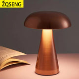 LED Table Lamp Touch Sensor Desktop Night Light Rechargeable Wireless Reading Lamp for Restaurant Hotel Bar Bedroom Decor Light