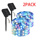 Solar String Fairy Lights 5m 50LED / 30M 300 LED Waterproof Outdoor Garland Solar Power Lamp Christmas For Garden Decoration