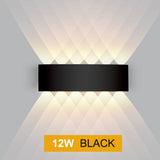 IP65 LED Wall Lamp Outdoor Waterproof Garden Lighting  Aluminum AC86-265 Indoor Bedroom Living Room Stairs Hallway Wall Light