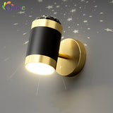 LED lampada Wall Light Project Led Indoor Lights Wall Lamps With Switch Dimming For Home Bedside Bedroom wall decor arts Sconce