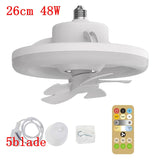 for Smart Ceiling Fan with Remote Control B22 to E27 Converter Base/1m E27 Cable