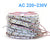 AC220V 230V 5M 600 LED Strip 2835 120LEDs/m Home Lamp Strip Red Ice Blue Green Yellow Pink Flexible And Cuttable Soft Lamp Bar