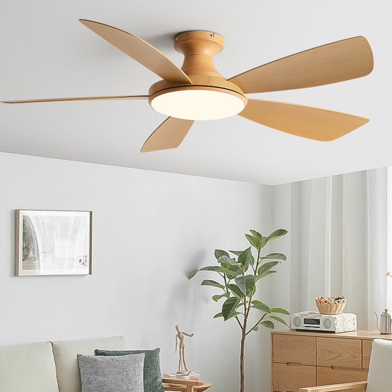 56Inch Modern Led Ceiling Fans With Lights Ceiling Light Fan Lamp Ceiling Fan With Remote Control Decorative BedroomHome 220v