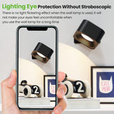 LED Wall Light 360 Projector Magnetic Wall Lamps Adjustable Wall Decor Modern Nordic Luminaire Indoor Stairs Room Decor