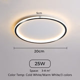 Ultra Thin Led Ceiling Lamps 30W 20W 15W 10W Modern Panel Ceiling Lights For Living Room Bedroom Kitchen Indoor Lighting fixture