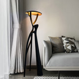 Nordic style hotel lobby floor lamp exhibition hall shopping mall villa living room sculpture light luxury lamp