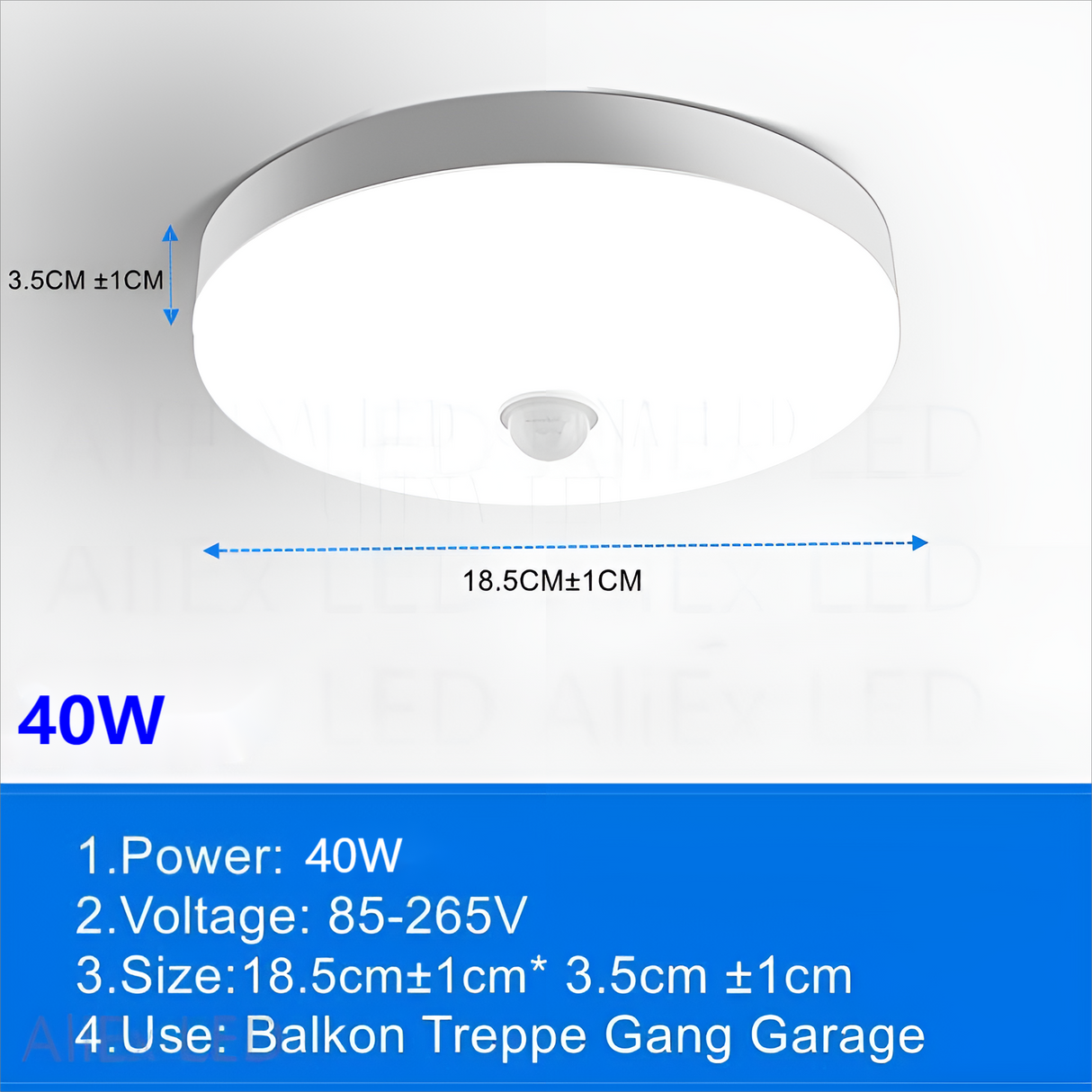 Motion Sensor Light Ceiling Lamps Modern Smart Home Indoor Aisle LED Hanging Induction Lighting LivingRoom Ceil Luminaire Lamp