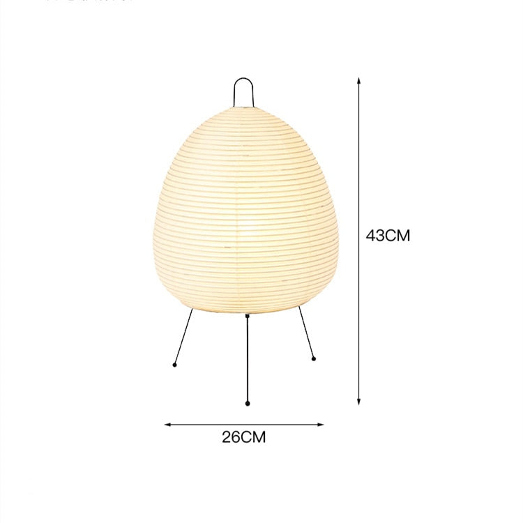 Japanese Rice Paper Lantern Led Table Lamp Living Room Bedroom Bedside Study Hotel Homestay Art Creative Decor Tripod Floor Lamp