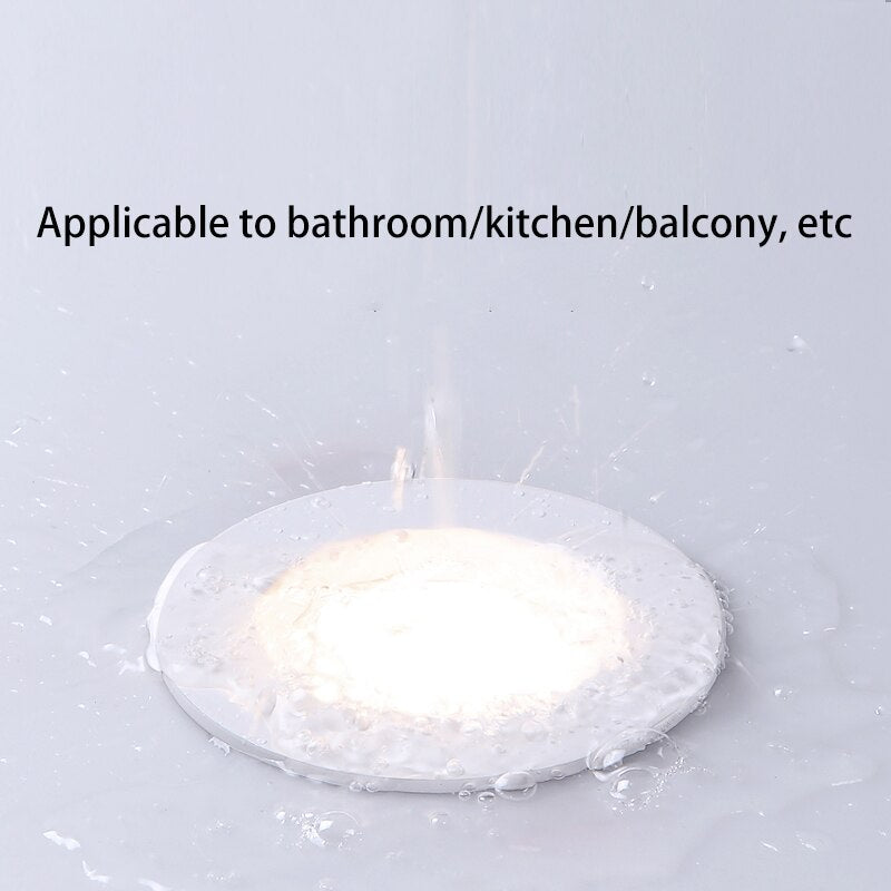 SYL Led Waterproof Downlight Recessed Bathroom Spot Light Ultra Thin Slim Ceiling Lamp Kitchen Balcony Foco Panel Lighting White