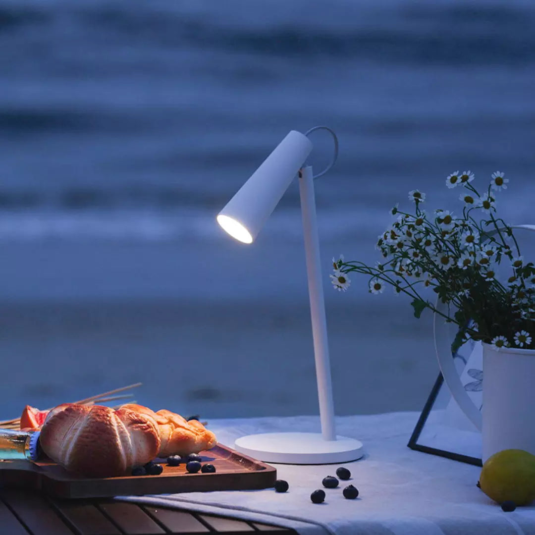 Xiaomi Mijia Smart Rechargeable Desk Lamp Bluetooth MESH LED 5W 100lm 3Grade Modes Dimming Smart Remote Control With Mi Home App