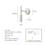 Minimalist LED Wall Lamp Reading Light For Bedroom Hotel Night Book Lamp Adjustable Rotaion Wall Light 5W Led  Spotlight