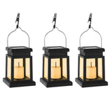 5pcs Solar Palace Lantern LED Lawn Lights Garden Decors Landscape Courtyard Outdoor Hanging Candle Lamps Floor Lights Navida