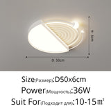 Modern Simple Led Ceiling Lamp Atmospheric Living Room Bedroom Ceiling Lamp 2023 New Main Light Home Indoor Lighting Decor Lamps