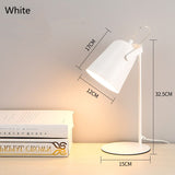 Nordic Iron Art LED Fashion Simple Desk Lamps Eye Protection Dimming Metal Pen Holder Table Lamp Living Room Bedroom Home Decor