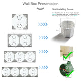  Wall Light Switches Glass Panel Parts White USB Sockets Function Parts  DIY EU CAT5 TV Sockets Power Outlet Parts