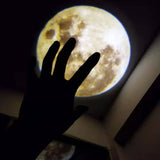 Earth Moon Projection Lamp Star Projector Planet Projector Background Atmosphere Led Night Light for Kids Bedroom Wall Decor