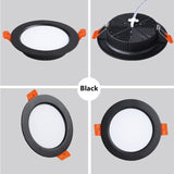 5W-36W Ceiling Light Recessed LED Spotlight Down Light AC 90-260V for Living Room and Shopping Mall Lighting