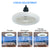 E27 Bedroom Ceiling Fans Lamp Cooling FanChildren&#39;s Night Light LED Chandeliers Ligths Living Room