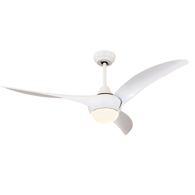 52 Inch Lamp Ceiling Fans Light with Remote Control Included 3 Color Change ABS Blade Silent Copper Motor