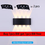 LED Wall Lamp,IP65 Waterproof Aluminum Interior or outdoor Lighting Lights for courtyard Bedroom wall Stairs ,Led Wall Light