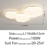 Living Room Main Lights Cloud Ceiling Lamp Modern Simple 2023 New Bedroom Study Children&#39;s Room Warm Indoor Lighting Decor Lamps