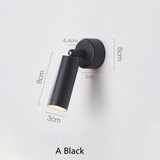 LED lampada Wall Light Project Led Indoor Lights Wall Lamps With Switch Dimming For Home Bedside Bedroom wall decor arts Sconce