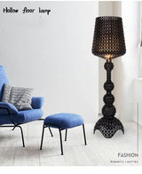 Italy Design Kartell Kabuki Table Lamps Acrylic Desk Lights Art Decor LED Standing Light Living Room Bedroom Hollow Floor Light