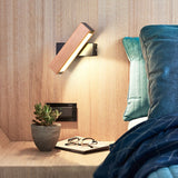 Nordic simple Wooden LED Wall Lamp Modern Adjustable Lighting bar restaurant Living room Porch Wall Lamps Corridor decor